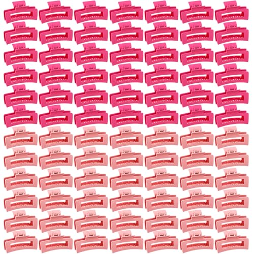 XunYee 100 Pcs Hair Claw Clips Bulk Large Square Jaw