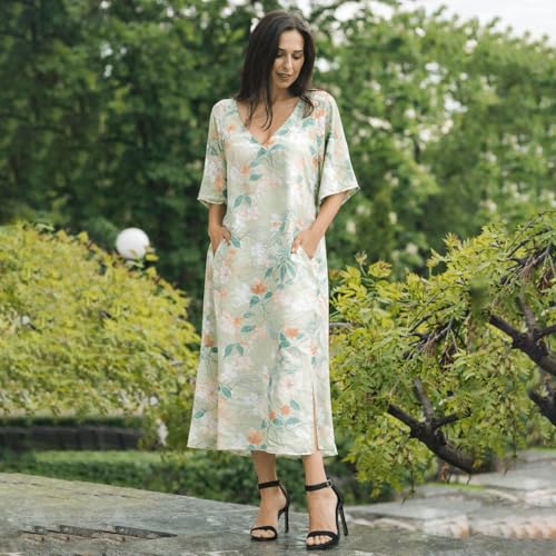 Image of Miss Lavish London Women's Kaftan- Kaftan Dress for Casual, Party, Evening, Vacation and Everyday Wear