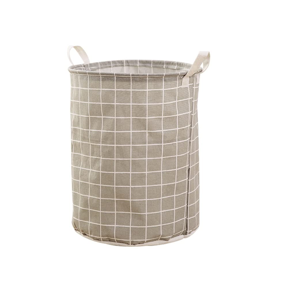 ETRGFTHU Clothes Storage Bag Household Foldable Large-capacity Organizing Basket Wardrobe/Closet Clutter Storage Packing and Finishing Box(Grey)