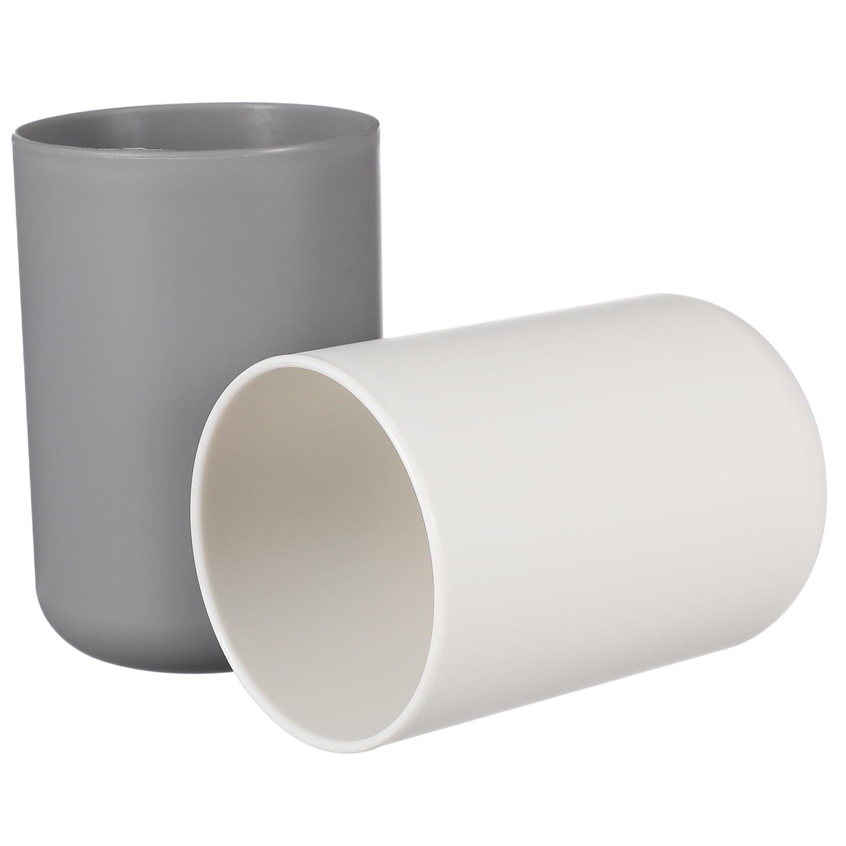 KONTONTY Japanese Style Plastic Tumbler Cup Toothbrush Mouthwash Multi-use Pp Material Home Travel