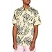 Volcom Men's Marble Floral Ss Dawn Yellow L