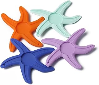 CIMAXIC Mordedor De Silicone Brinquedo De Dentição De Bebê Chupeta De Dentição Brinquedo De Mordedor De Cogumelo Pinguim Amigo Mordedor De Bebê Brinquedos Mordedor De Criança Brinquedo