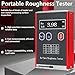 HuanEssentric 0.01μm Precision Portable Roughness Tester with High Accuracy for Industrial Quality Control,Metal and Non Metal Processed