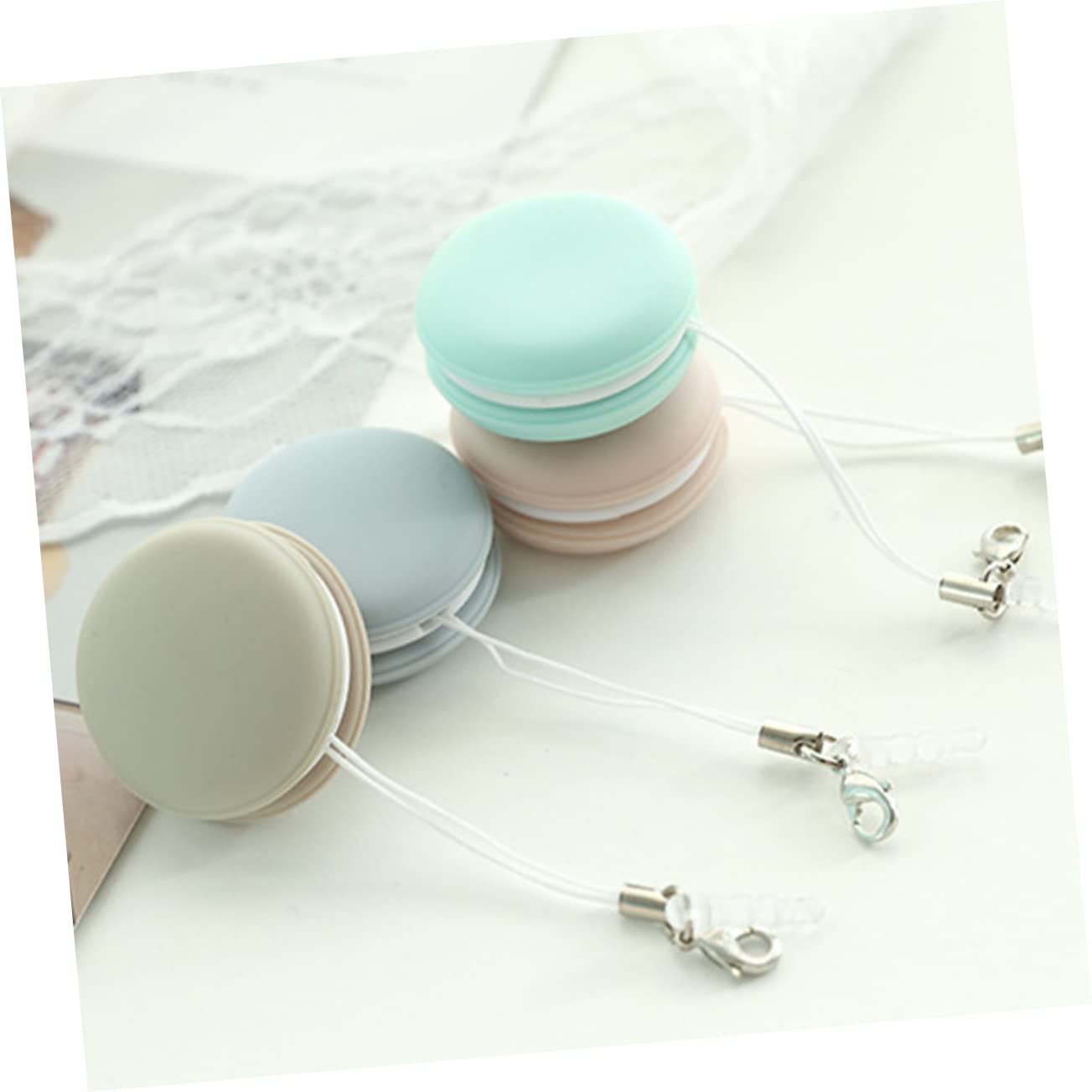 Hemobllo 16pezzi Panni Pulitori Schermo Macaron Panni Per Elettronica Leggeri e Portatili Perfetti Per Smartphone e Occhiali Rimuovono Polvere e Macchie Accessori Per La Pulizia Quotidiana