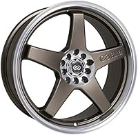 Enkei Performance EV5 Bronze w/Machined Lip Wheels 18 In 18x7.5 +38 446-875-0238ZP