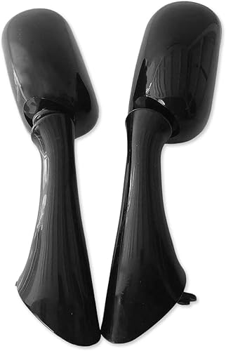 Miniatura 2 de HTTMT MT076-BK - Espejos de repuesto originales negros compatibles con CBR 600 F2 F3 1993-1997 CBR900RR 1993-1996 CBR1000F 1990-1997 VFR750F