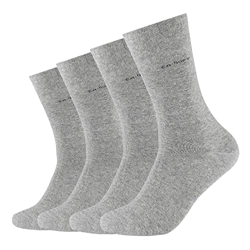 Chaussettes grises Camano lot de 4 en taille 35-38 pour le bureau et la maison