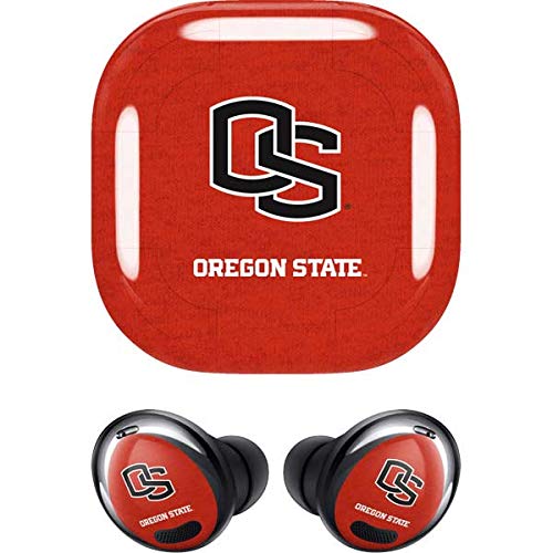 Skinit Decal Audio Skin Compatible with Samsung Galaxy Buds Pro - Officially Licensed Oregon State Orange Design
