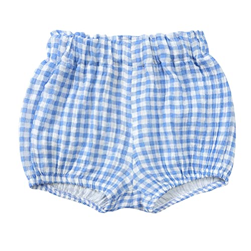 Baby Girls Boys Cotton Linen Cute Print Bloomer Loose Harem Shorts Toddler Newborn Panty Diaper Cover