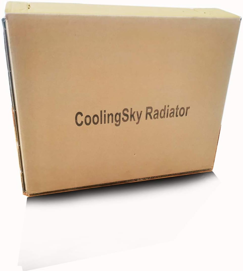 3 Row Full Aluminum Radiator for 1962-1967 Chevy II Nova V8 Conversion - Direct Replacement