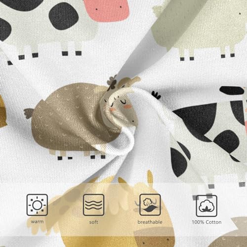 Ollabaky Cute Boys' Underwear 100% Cotton Boys Briefs Soft Toddler Underwear3