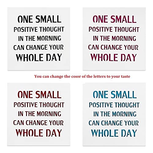 Kauza Positive Thought Office Decor Inspirational Wall Art Plaques With Sayings Motivational Gifts #TOP3