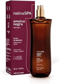 O BOTICARIO NATIVA SPA OLEO GLORIOSO AMEIXA NEGRA 85ml