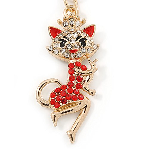 Llavero de cristal de gata para regalar en ocasiones especiales 2