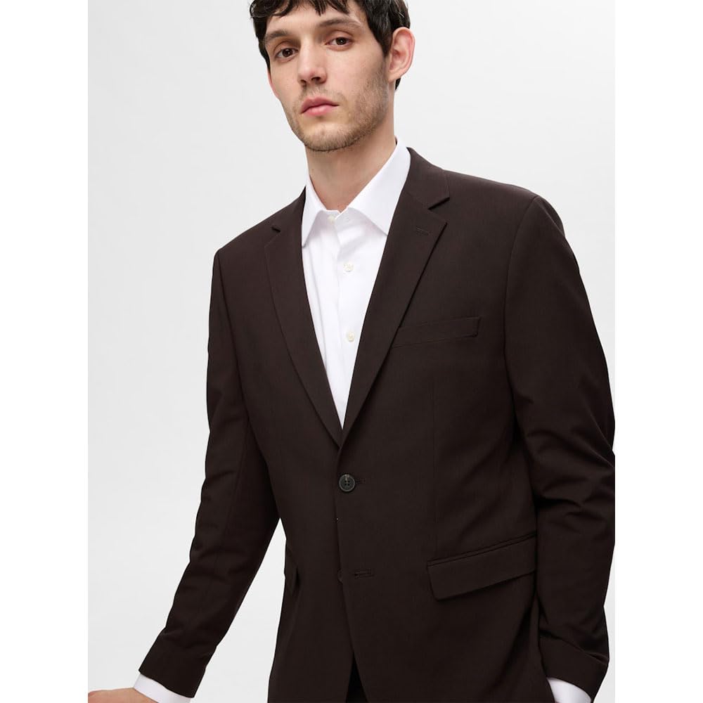 Selected Homme Herren Slhslim-Performance Shirt Ls Noos Hemd (1er Pack)