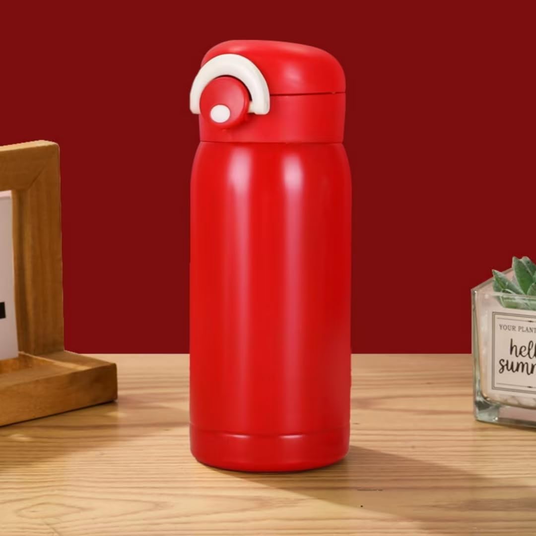 Mini Insulated Water Bottle Stainless Steel Sports Water Bottles Small Tumbler BPA-Free Leak Proof Coffee Bottle for Hot