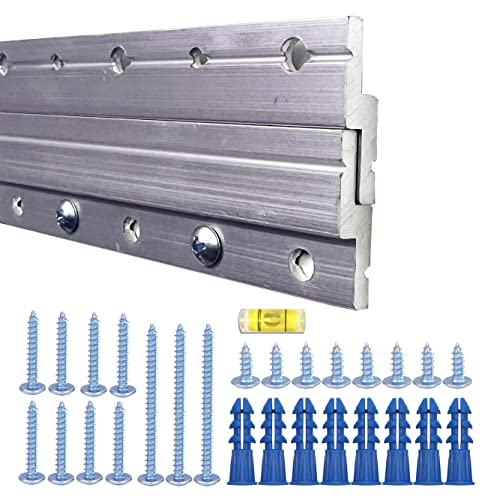 33" Heavy Duty French Cleat Hanger (2 Pairs) Aluminum