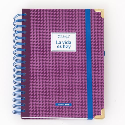 Imagen de Mr. Wonderful Set de Agenda Anual Office 2026 Vista Diaria + Bolígrafo La vida es hoy