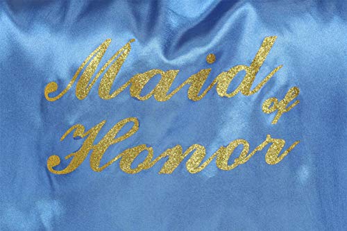 Image of Giova Women Bridal Robe for Bride and Bridesmaid Getting Ready Wedding Party Bathrobe