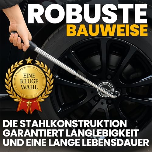 Retoo Radschlüssel Radmutternschlüssel Teleskop Antrieb 17/19mm und 21/23mm Reifenschlüssel Rutschfest Steckschlüssel für Reifenwechsel