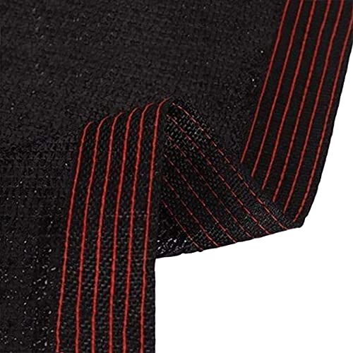 KGUDYS Shade Net, UV Protection Shade Cloth, Mesh Breathable Shade Netting, Windproof Shade Sail,Great for Plants, Garden Anti-Aging Shade Nets 1.5/2/2.5/3/4/5/6m,Black-1.5x4m(4.9x13.1ft)