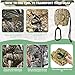 Camo Retractable Bow Hoist with Rope-30 Ft Bow & Gear Hoist with Clip for Deer Hunting,Treestand Gear Hoist with Bow Rope & Crank Handle,Camouflage Saddle/Deerstand/Bow Hunting Accessories for Hunters