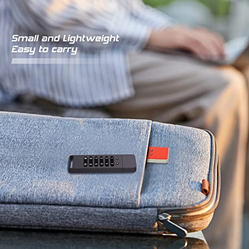 Image of INNOPLUS Secure Flash Drive 256-bit, 64GB Encrypted USB Drive, USB 3.0 Hardware Encryption Flash Drive, Password Protected Flash Drive, Compatible for MAC /Windows /Linux /Embedded System-Gray