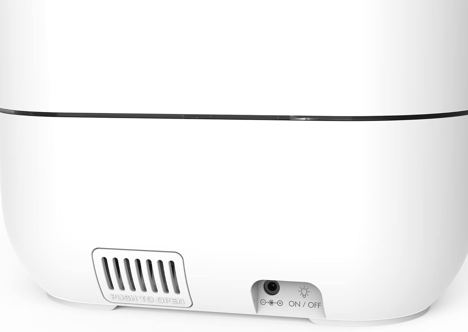 BONECO U250 Humidifier back view with filter access