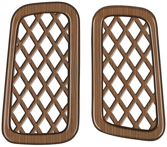 Armrest Box Panel Cover Interior Modifications Compatible with Toyota Grand Highlander 2024 2025 2026 Fit for 2024-2026 Grand Highlander ABS Accessories(Wood Grain)