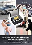 Samfolk Keyless Schutz für Autoschlüssel Box und Faraday Bags 2 Stück, Rfid Anti-Diebstahl
