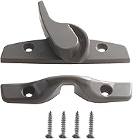 VIDABTE Andersen Sash Lock & Keeper - Stone Color, Fits 1968-Present Perma-Shield Narroline & 400 Series Tilt-Wash Windows