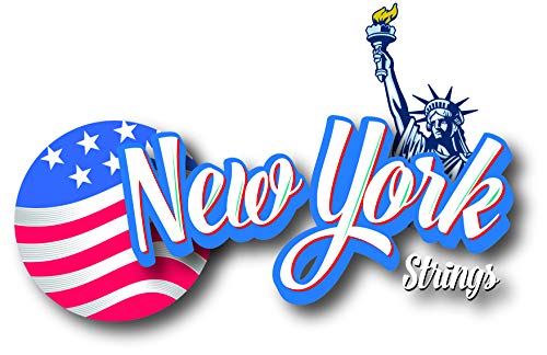New York Strings Nysc22 Classical Guitar Strings Black Nylon - Bronze Wound - Medium Tension - Innovation - Quality - The New York Strings Are A Symphony Of Strings - Made In Usa #TOP3