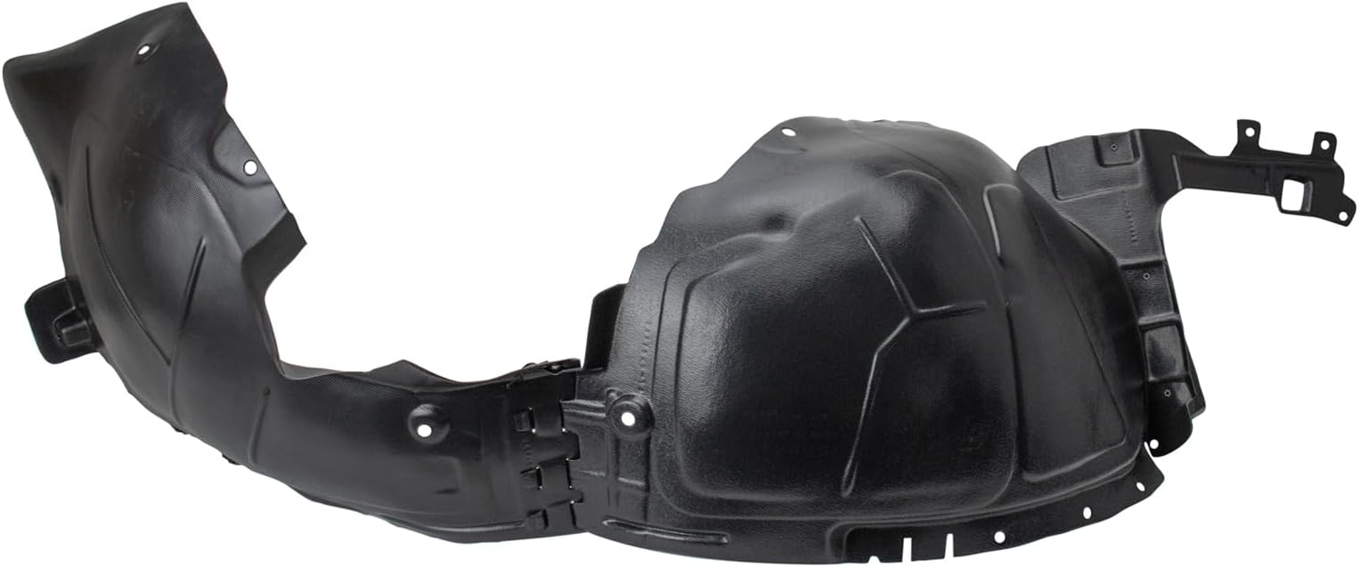 TRQ Front Inner Fender Liner Set Compatible with 2013-2015 Chevrolet Malibu 2016 Malibu Limited GM1248235 GM1249235