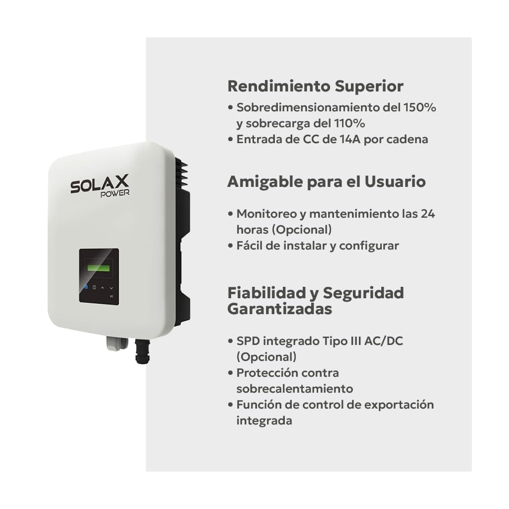Solax Power X1-Boost-3.0-G3 3000W 2MPPT 16A