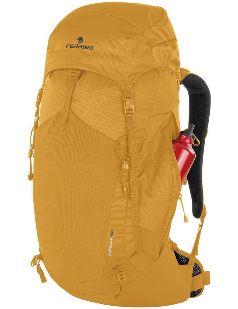 Ferrino estella 40 75756QGG colore giallo zaino 40L leggero, comodo, ergonomico e capiente ideale per trekking, escursioni e viaggi. 40