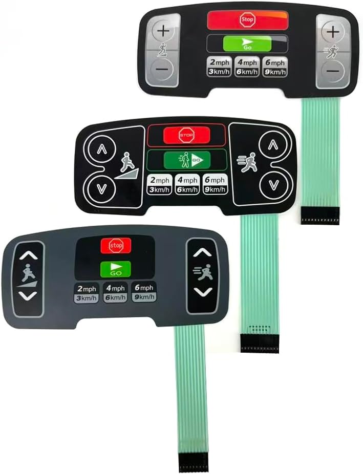 Treadmill Panel Membrane Switch Quick Start Button Compatible for Life Fitness 95TE 95TEA 95T S3 Treadmill