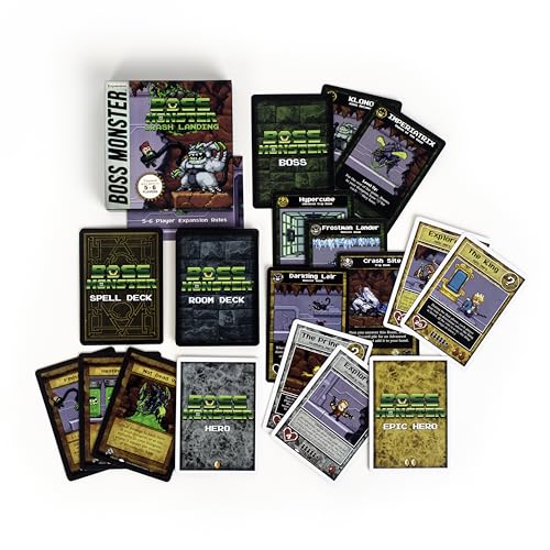 Boss Monster Crash Landing Board Game, Multicoloured - Image 2