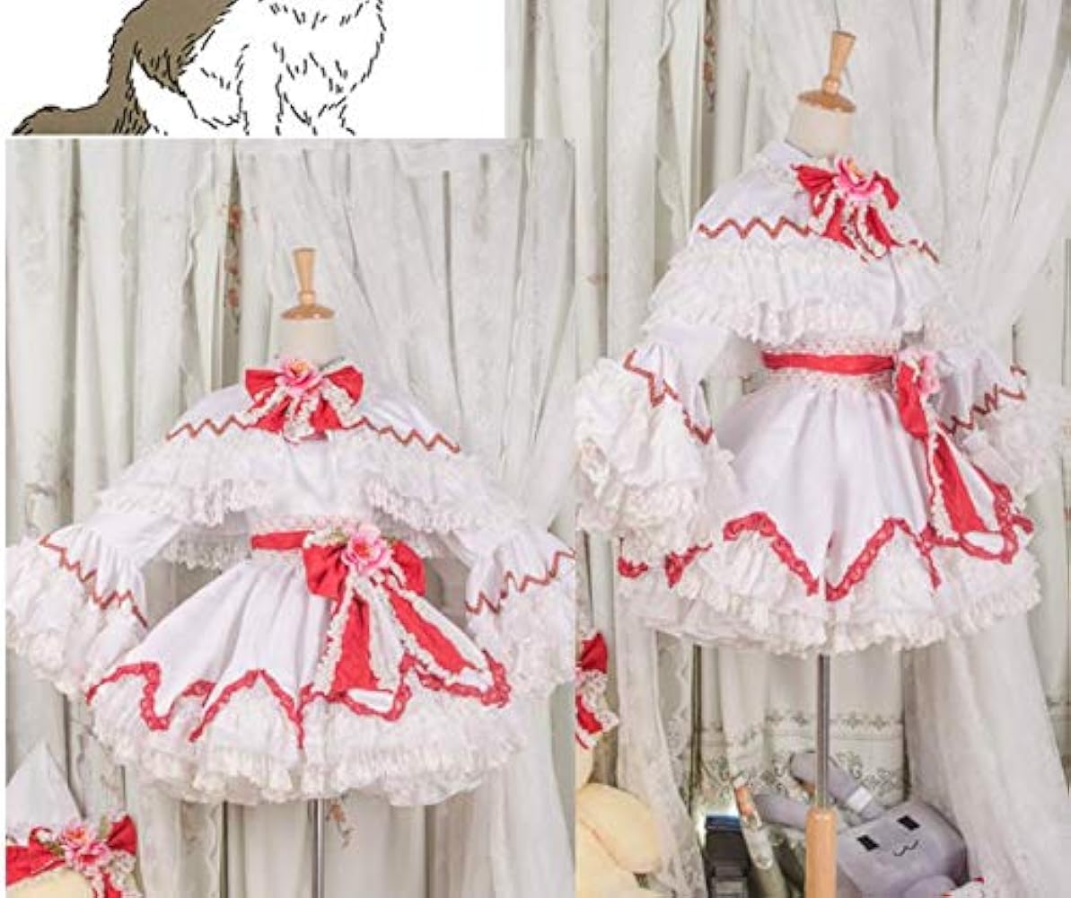 ホワイトリリー コスプレ ホワイトリリー 東方Project コスプレ 衣装 ひだ地獄白リリ