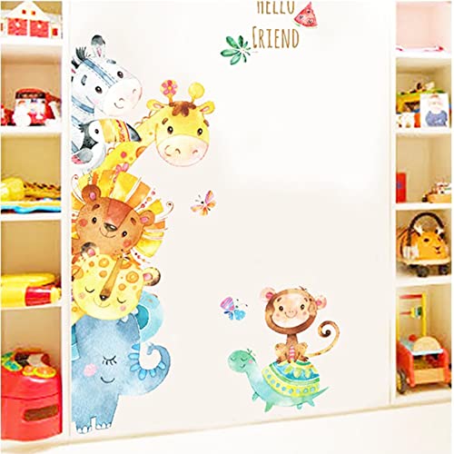 Vinilos decorativos de animales para paredes y puertas miniatura 4