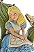 Enesco Disney Traditions by Jim Shore Alice in Wonderland Figurine, 5.43 Inch, Multicolor