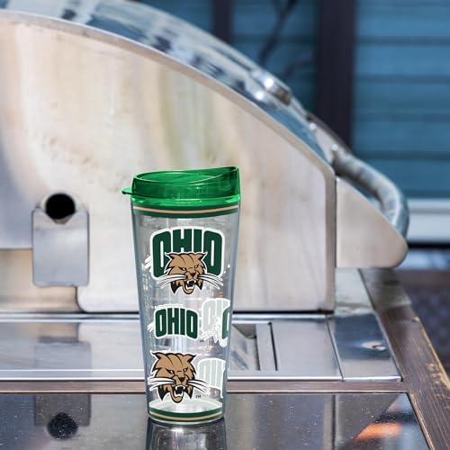 Image of Rico Industries NCAA College Double Wall Mayhem 16oz Or 20oz Tritan Tumbler W Lid