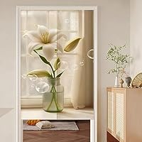 Amazon｜YQkasj かわいい おしゃれ モダン のれん 目隠し 部屋 カラー