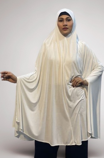 Instant ready to wear soft Jersey long Khimar prayer Hijab