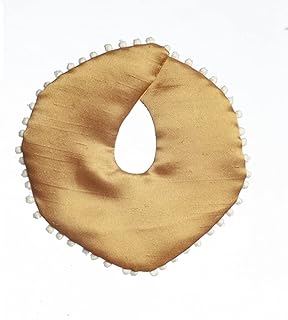 Melody Jane Dollhouse Gold Christmas Tree Skirt Tasseled Trim Decoration 1:12 Accessory