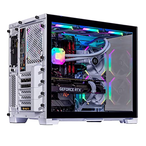 Image of Velztorm Mini Lux Gaming Desktop PC (AMD Ryzen 9 5950X, GeForce RTX 5060, 32GB DDR4, 2TB PCIe SSD, 240mm AIO, 750W PSU, WiFi 4, RJ-45, 1 Display Port, HDMI, Win 11 Pro)