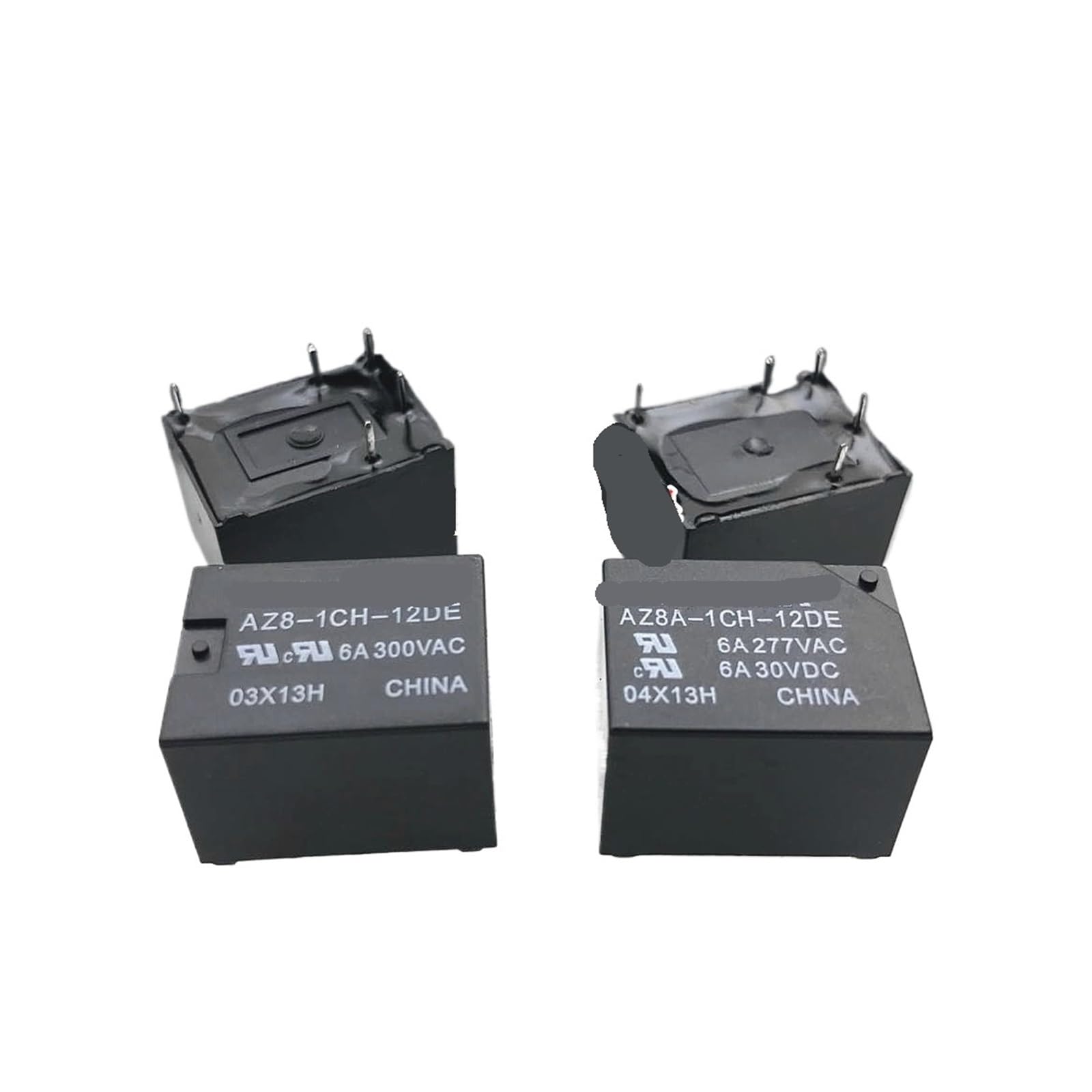 Relé AZ8-1CH-12DE evite falsos contactos con este interruptor de 5 pines 12V 2