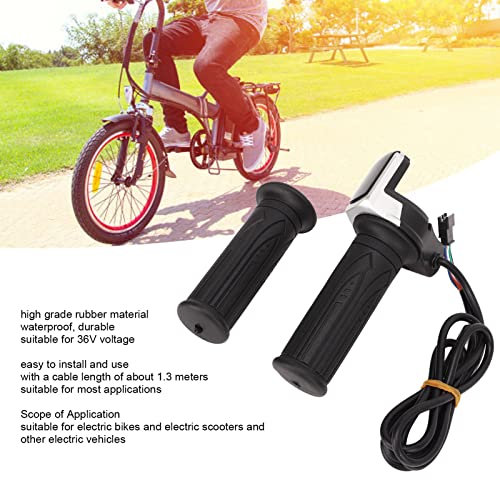 Verstellbarer Elektrofahrrad Gasgriff mit LCD-Display f¨¹r E-Bikes und Elektroroller Throttle, Verstellbare Geschwindigkeit