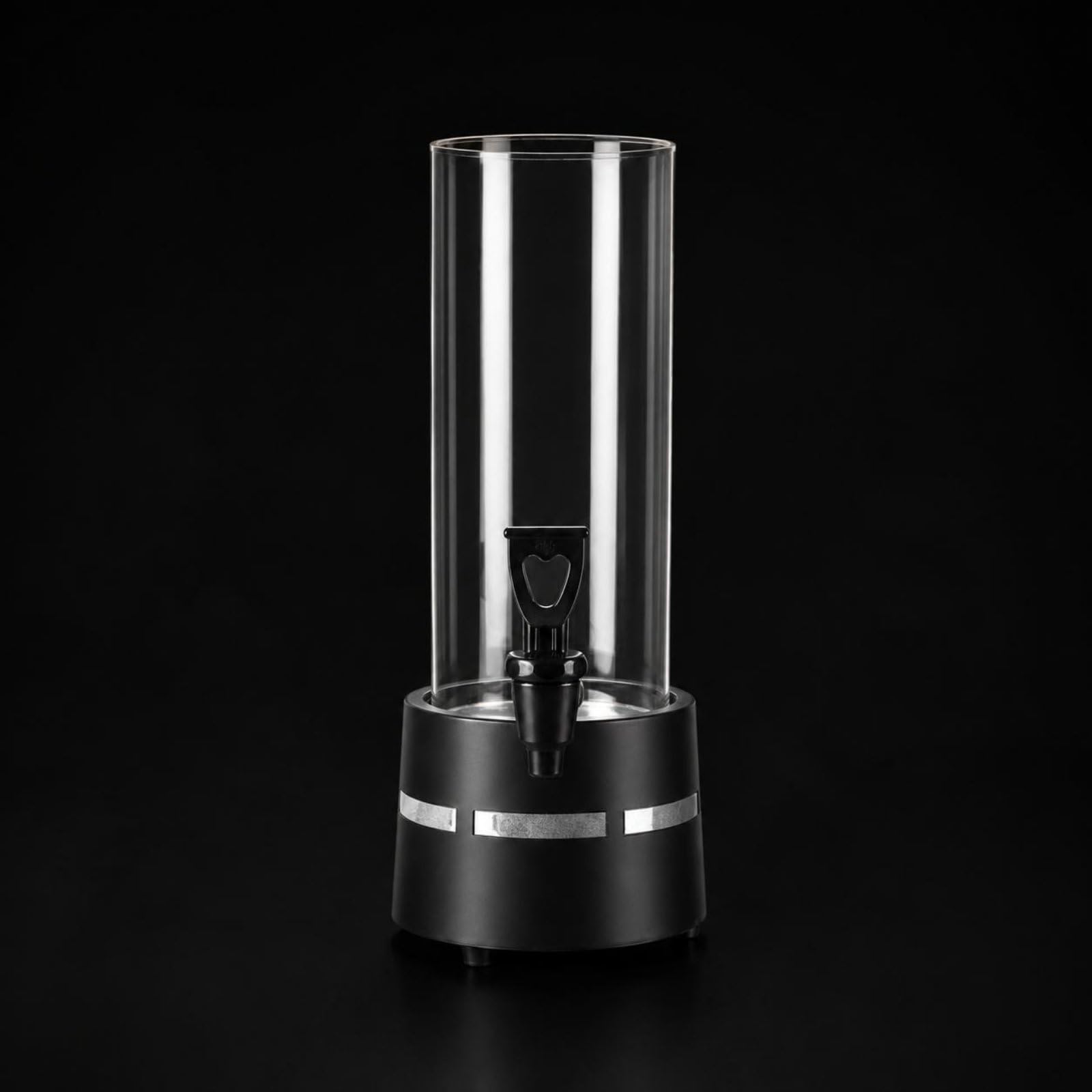 3 Litri Torre Birra Luminosa Materiale Trasparente Dispenser Birra 3 Litri Ricaricabile Attrezzatura da Bevande per Bartender, Sing-Along, Bar, Rotondo Cilindrico Colorato, 2L