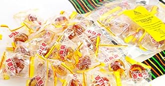 Asia Trans & Co. Golden Plum Crack Seed Drops | Hawaiian Favorite | Sweet, Sour, Salty Dried n Plum Hard Candy (3 Pounds)