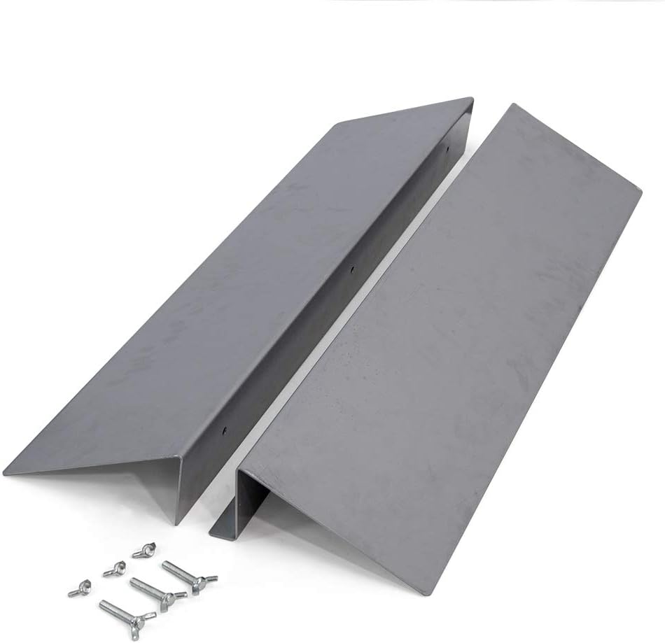 Vispronet Floor Sign Holder – M Mount Holder for Foam Board, Composite Board, & Acrylic Glass, Sign Stand Fits 1/8in to 1in Thick Graphics, Includes 11.8in Base, 2 Thumb Screws & Wingnuts